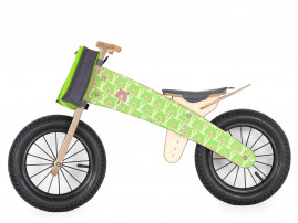 houten loopfiets "Bear", set