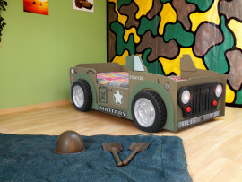 Jeep kinder auto bed incl matras