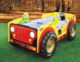 Monster Truck kinder auto bed incl matras