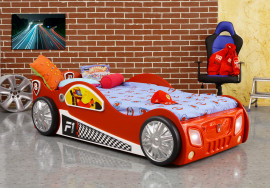 Monza kinder auto bed incl matras