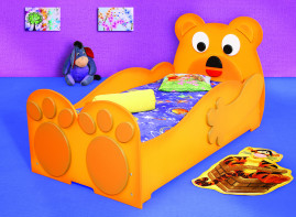 Bear kinder bed incl matras