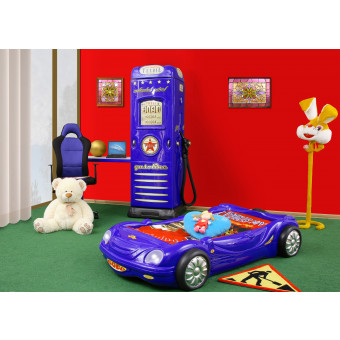 Bobo kinder auto bed incl matras