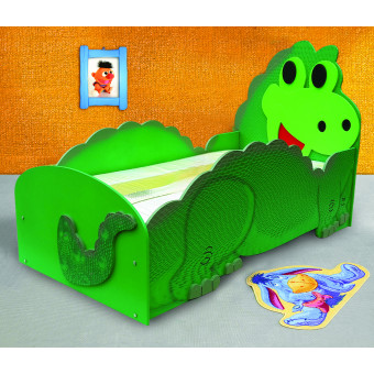 Relativiteitstheorie verwerken Deens Dino kinder bed incl matras