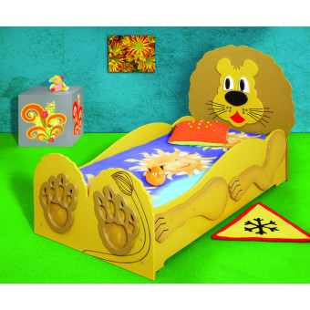 Lion kinder bed incl matras