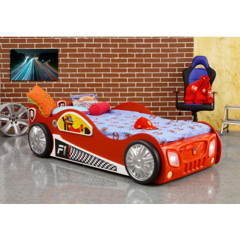 Monza kinder auto bed incl matras