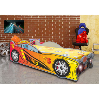 Speedy kinder auto bed incl matras