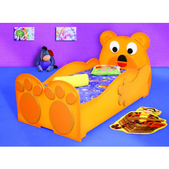 Bear kinder bed incl matras