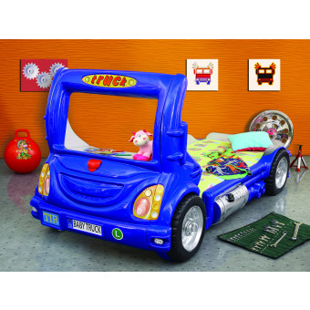 Truck kinder auto bed incl matras