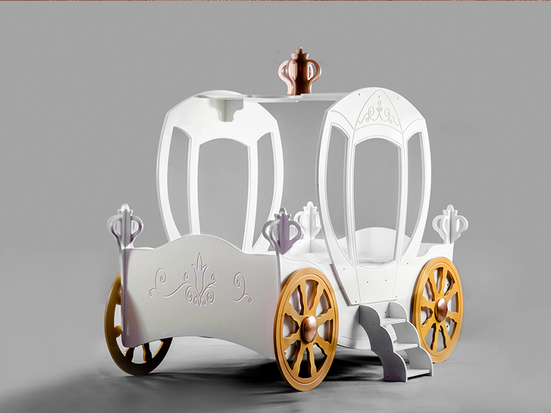 princess carriage kinder bed incl matras