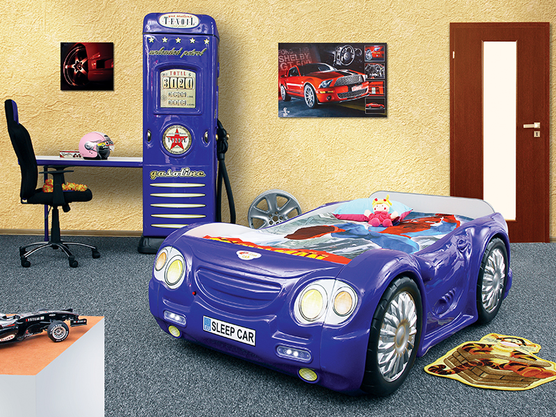 sleepcar kinder auto bed incl matras